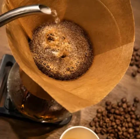 Café filtrado en Chemex